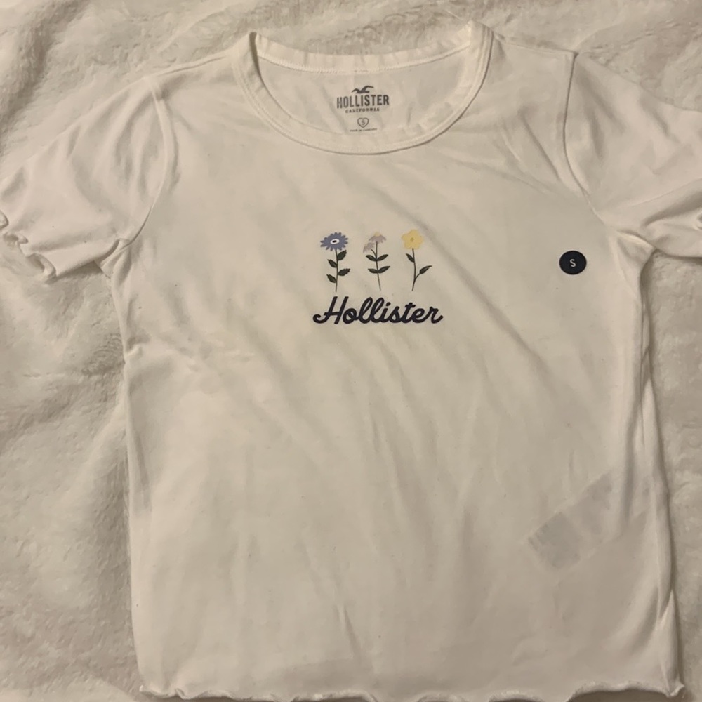Hollister baby tee, tee shirt